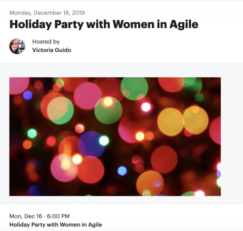 Holiday Party - Women in Agile/Women who Code DC